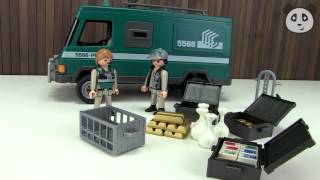 PLAYMOBIL Police  Money Transporter  Unboxing  Pandido Toys [upl. by Shornick]