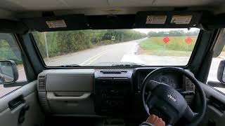 Jeep Wrangler TJ RHD Ride Along  GoPro 9 Black 4k [upl. by Fredia]