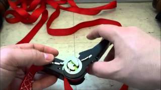 How A Ratchet Tie Down Works UpClose View [upl. by Silvanus818]