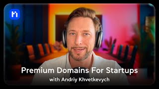 Why Premium Domains Matter for Startups  NicNames Podcast Ep 3 with Andriy Khvetkevych [upl. by Nitas]