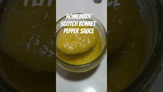 Delicious easy homemade scotch bonnet pepper sauce recipe in description [upl. by Kram111]