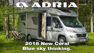 2018 New Adria Coral Blue sky thinking Lifestyle video [upl. by Grove]