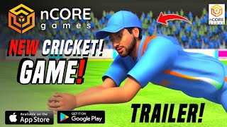 nCORE NEW UpCOMING Cricket Game  Official Trailer 700MB IPL ODI T20 4K HD Graphics [upl. by Muirhead]