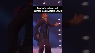 🇲🇹 Maltas rehearsal on Junior Eurovision 2024 Ramires Sciberras  Stilla Ċkejkna [upl. by Piegari977]