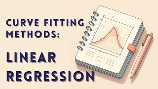 LeastSquares Method Linear Regression for Curve Fitting [upl. by Nade]