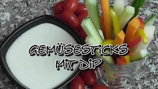 Gemüsesticks mit Dip [upl. by Tomlinson]