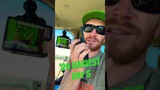 ‘24 Harvest Day 5 americanfarming farming youtubeshorts [upl. by June]