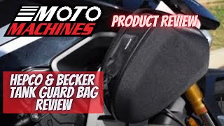 Hepco amp Becker Tank Guard Bags Review  Moto Machines [upl. by Gaven]