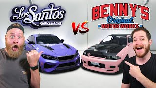 GTA 5 Bennys VS Los Santos Challenge [upl. by Niall]