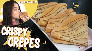 BIKIN CRISPY CREPES SUPER GAMPANG DAN ENAK [upl. by Ut]