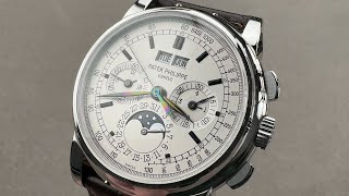 Patek Philippe 5970 Perpetual Calendar Chronograph 5970G001 Watch Review [upl. by Rolfe]