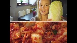 Kuchnia koreańska Robimy Kimchi Kapusta marynowana i kiszona na ostro po koreańsku김치 [upl. by Ais395]