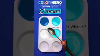 How to mix New Blue Colors from PewDiePie Old Logo colormixing paintmixing colors trending [upl. by Nart259]