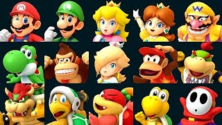 Super Mario Party  All Characters [upl. by Alayne357]