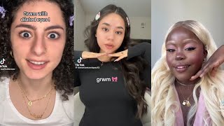 GRWM Tiktok Compliation💄💅 part 7 [upl. by Dorrehs]