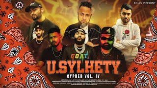 U Sylhety Cypher Vol 4  2024 Bangy Rhythmsta Leo Boys CJ Booster SQ Ikky Gaa  Official Video [upl. by Anelrihs]