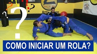 Jiu jitsu dica para iniciante começar um rola [upl. by Gibe503]