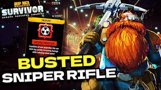 Busted Sniper Build  Deep Rock Galactic Survivor [upl. by Firahs]