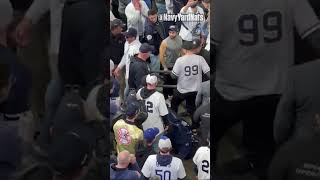 Yankees fans who grabbed Mookie Betts glove were removed by security worldseries yankees Dodgers [upl. by Ashleigh439]