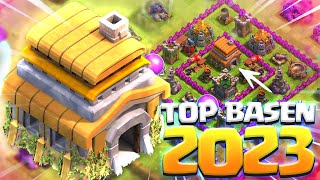 TOP 10 Rathaus 6 Basen zum Farmen  Clankrieg und RH 6 Push Basen  Clash of Clans deutsch [upl. by Rebme229]