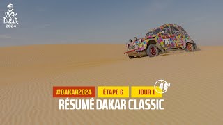 Résumé Dakar Classic  Étape 6  Dakar2024 [upl. by Nnaxor733]