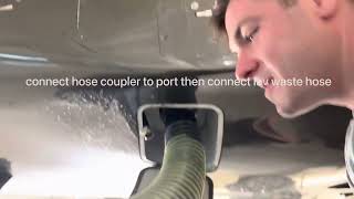 Challenger 604 lav and pot service aviationlovers privatejet airplane pilotlife howto [upl. by Alber411]