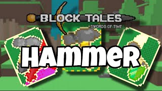 Custom Hammer Weapon  Blocktales Swords Of Time [upl. by Noizneb]