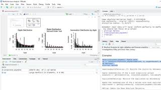 Benfords Law with R and benfordanalysis package Part 1 [upl. by Shanta904]