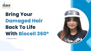 A StemCell Based Therapy To Revive Damaged Hair  Biocell 360° VCare Hair and Skin Clinics [upl. by Geffner]