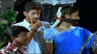 Chantigadu Comedy Scene  Baladitya Gang Kidnaps Suhasini In Drowsiness [upl. by Spillar648]