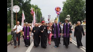 Wyjście pielgrzymki na Jasną Górę 2017 [upl. by Perron]