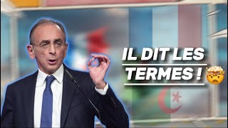 ÉRIC ZEMMOUR RECADRE TOUS LES ALGÉRIENS [upl. by Trutko213]