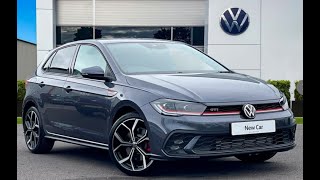 Brand New Volkswagen Polo GTI 20 TSI Smokey Grey  Wrexham Volkswagen [upl. by Ahterod]