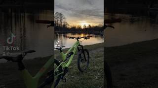 Canyon Torque 60 mtb mtblife park nature sunset sun life canyon canyontorque fabiowibmer [upl. by Aikkan]