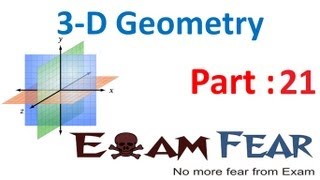 Maths 3 Dimensional Geometry part 21 Plane in intercept form CBSE class 12 Mathematics XII [upl. by Nittirb]