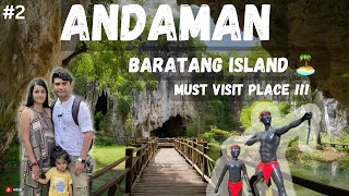 Andaman Baratang Island  Limestone caves Mud volcano Mangrove forest andaman baratang [upl. by Anirpas]