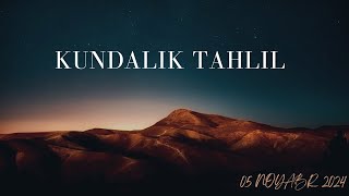 KUNDALIK TAXLIL 05 11 2024 [upl. by Delainey]