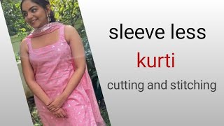 sleeve less modal kurti simple modal [upl. by Siladnerb]