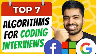 Top 7 Algorithms for Coding Interviews  98 Chance in Interviews  DSA interview questions answer 🔥 [upl. by Leinehtan513]