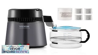 VEVOR Water Distiller 4L 105 Gallon Pure Water Purifier Filter For Home Review [upl. by Yelsel]