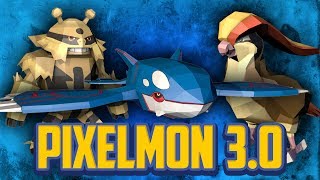 MInecraft Pixelmon 30 Update Model Showcase Reveal [upl. by Lupita571]