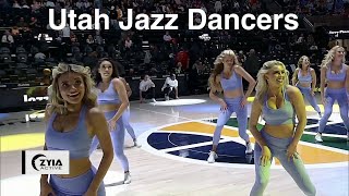 Utah Jazz Dancers  NBA Dancers  462022 dance performance  Jazz vs Thunder [upl. by Heydon65]