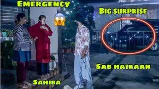 Emergency mai Sahiba ke Farm pahuche 😱 or diya tagda Surprise 😍 Sab hairaan [upl. by Nylarad]