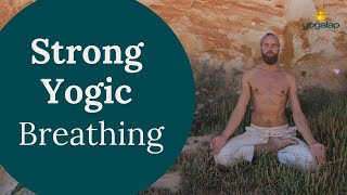 Strong Yogic Breathing  Breathwork amp Pranayama with Michaël Bijker [upl. by Anam482]