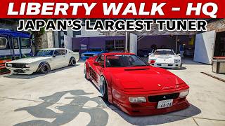 Japans Most ICONIC Tuning Shop Liberty Walks Massive HQ  Capturing Car Culture [upl. by Rosaline]