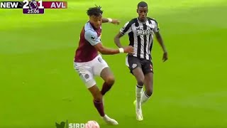 Tyrone Mings INJURY Vs Newcastle United [upl. by Adrien]