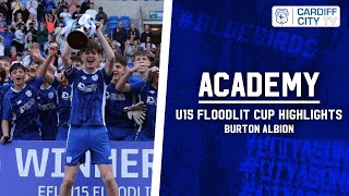 EFL FLOODLIT CUP HIGHLIGHTS  CARDIFF CITY vs BURTON [upl. by Ailel]