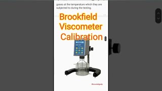 Brookfield Viscometer Calibration।Ram Babarao Fajge [upl. by Eecak]