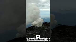 Semeru Volcano Crater Jonggring Saloka shorts semerumeletus volcanoeruption [upl. by Girhiny]