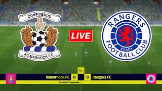 🔴Kilmarnock vs Rangers  Scottish Premiership Match Live [upl. by Willem]